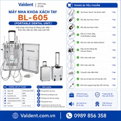 Máy nha khoa xách tay BL-605 (Portable Dental Unit)