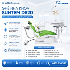 Ghế nha khoa Suntem D520