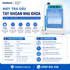 Máy tra dầu tay khoan nha khoa