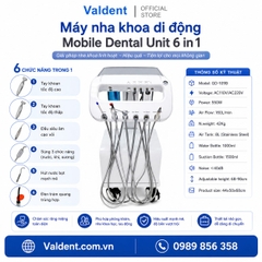 Máy nha khoa di động - Mobile Dental Unit 6 in 1