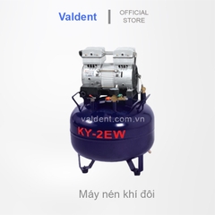 Máy nén khí nha khoa không dầu - Máy nén khí đôi - Máy nén khí cho 2 ghế răng