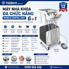 Máy nha khoa đa chức năng cao cấp-Mobile Dental Unit 5 in 1