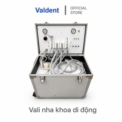Máy nha khoa di động-Vali nha khoa-Bộ khám di động [ đã có máy nén khí bên trong ]