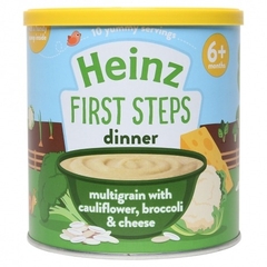 Bột ăn dặm Heinz súp lơ, bông cải, phô mai 200g (Trên 6 tháng)