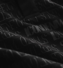 Áo Polo ICONDENIM Reverse Branding's Text Pattern