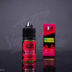 Tinh Dầu OX Passion Saltnic Strawberry Watermelon - Dâu Dưa Hấu Lạnh 30ml