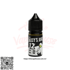 Tinh Dầu DADDY'S JUICE Saltnic No.12 Trà Ôlong Nho 30ml