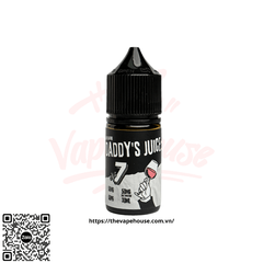 Tinh Dầu DADDY'S JUICE Saltnic No.7 Dưa Hấu Xoài Cam 30ml