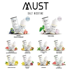 Tinh Dầu MUST Saltnic 30ml