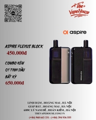 Combo Aspire Flexus Blok + 1 Juice Saltnic