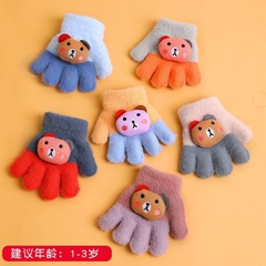 Găng Tay Len Mùa Đông Thỏ Gấu Cho Bé 2-4 Tuổi