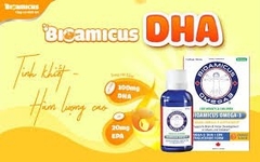TPCN - BioAmicus Omega-3 DHA EPA vị cam cho bé (Từ sơ sinh)-Vị ngon độc quyền