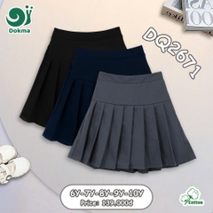 Dokma - Chân váy xếp ly bé gái (6-10y)