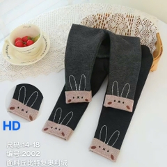 Quần legging mèo lót lông size nhí cho bé
