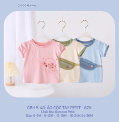Goodmama - Áo rời cộc tay pettit size 6- 36m