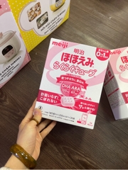 Sữa Meiji Thanh Nội Địa Nhật Bản 0-1 tuổi mẫu mới (30 thanh/hộp)