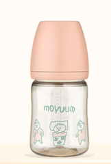 PKBS - Bình sữa PPSU Moyuum - Phiên bản Họa tiết Ogu-Ogu - Màu hồng/170ml/Kèm núm số 1