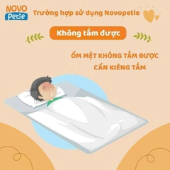 Xịt Giải Cảm Hạ Sốt Novo Petie 100ml – Hỗ Trợ Làm Mát Cơ Thể, Giảm Khó Chịu Khi Bé Bị Sốt