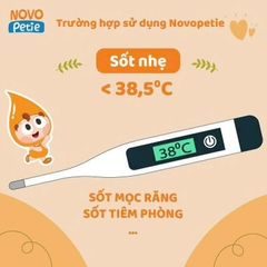 Xịt Giải Cảm Hạ Sốt Novo Petie 100ml – Hỗ Trợ Làm Mát Cơ Thể, Giảm Khó Chịu Khi Bé Bị Sốt