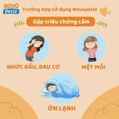 Xịt Giải Cảm Hạ Sốt Novo Petie 100ml – Hỗ Trợ Làm Mát Cơ Thể, Giảm Khó Chịu Khi Bé Bị Sốt