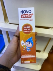 Xịt Mũi Novo Petie 100ml – Hỗ Trợ Giảm Ngạt Mũi, Chảy Nước Mũi Cho Trẻ Từ 3 Tháng Tuổi