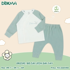 Bộ cài lệch dài tay Dokma 2343