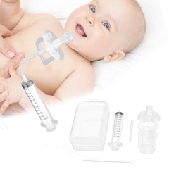 Ống bơm Xilanh uống thuốc bón sữa tiện lợi cho Bé