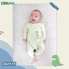 Dokma - Body cài lệch dài tay DB2474