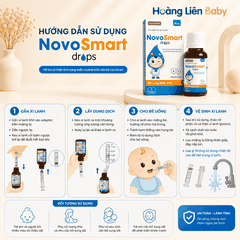 NovoSmart Drops 30ml – Bổ Sung DHA, EPA Hỗ Trợ Phát Triển Não Bộ Và Thị Lực Cho Trẻ
