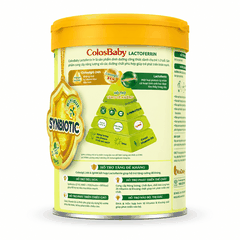 Sữa ColosBaby Lactoferrin 1+ 400g Cho Bé 1–2 Tuổi Tăng Đề Kháng, Hỗ Trợ Tiêu Hóa