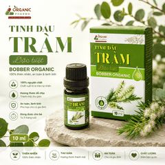 Tinh Dầu Tràm Đặc Biệt Bobber Organic 10ml – Hỗ Trợ Giữ Ấm, Làm Sạch Da, Xông Hơi Và Thư Giãn