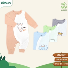 Body cài lệch dài tay Dokma mã DB2397
