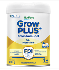 Sữa Grow Plus+ Nutrifood Colos Immunel 1+ 800gr ( 1-2 tuổi)