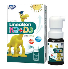Vitamin K2D3 LineaBon dạng xịt 10ml chính hãng, vitamin tăng hấp thu canxi cho bé sơ sinh, giảm còi xương, tăng chiều cao vượt trội