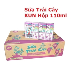 Sữa Trái Cây Kun Hương Nho (lốc 4 hộp 110ml)