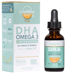 TPCN -DHA Omega 3 Dạng Giọt LiveWise Baby Cho Bé Từ Sơ Sinh