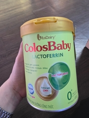 Sữa ColosBaby Lactoferrin 0+ 400g Cho Trẻ 0–12 Tháng Tăng Đề Kháng Hỗ Trợ Tiêu Hóa