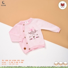 [MOON] Áo len cho bé sơ sinh thu đông Chính Hãng Moon Mẫu Mới 2023