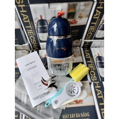 Máy xay ăn dặm Hattiecs 8 lưỡi, cối thuỷ tinh (300ml)