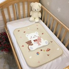 Tấm lót chống thấm 4D cho bé sơ sinh thay tã bỉm mẫu mới nhiều họa tiết