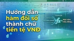 Hướng dẫn cách đổi số thành chữ trong Excel tự động (Kèm Add-in tải miễn phí) cho Windows & Mac OS