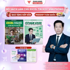 Bộ 2 Sách 90 Hàm Excel Và Excel Power Query & Power Pivot Ứng Dụng Văn Phòng