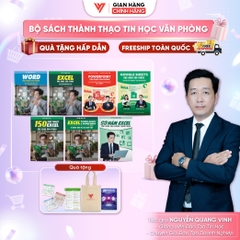 Bộ 7 Sách 90 Hàm - Excel - Word - 150 TT - Powerpoint - Google Sheets - Excel Power Query