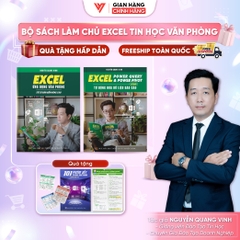 Bộ 2 Sách Power Query & Power Pivot Và Sách Excel Từ Cơ Bản Đến Nâng Cao