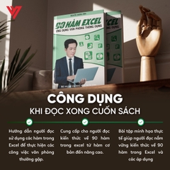 Bộ 2 Sách Ứng Dụng AI, 90 Hàm Excel và 101 Phím Tắt Word, Excel, Powerpoint - Ứng Dụng Văn Phòng Từ Cơ Bản Đến Nâng Cao