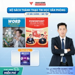 Bộ 2 Word - PowerPoint Ứng Dụng Văn Phòng