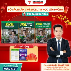 Bộ 3 Sách Power Query & Power Pivot, 150 Thủ Thuật Và Excel Từ Cơ Bản Đến Nâng Cao