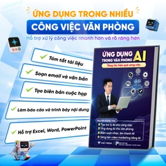 Sách Ứng Dụng AI Trong Văn Phòng Tăng Tốc Hiệu Quả Công Việc - D10