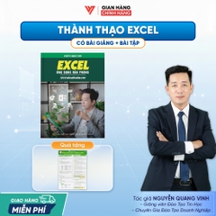 Sách Excel Ứng Dụng Văn Phòng Từ Cơ Bản Đến Nâng Cao - D01