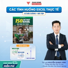 Sách 150 Thủ Thuật Excel Ứng Dụng Văn Phòng - D03